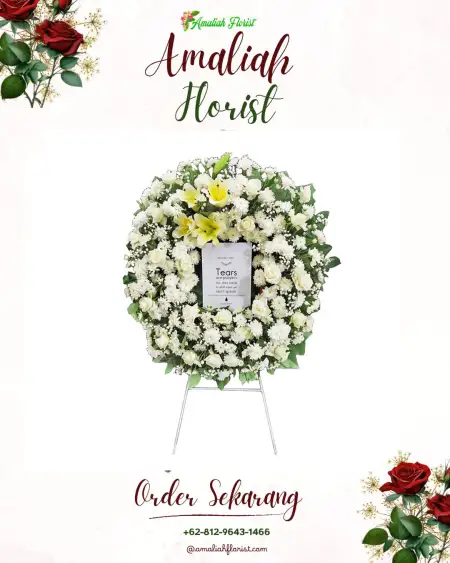 Krans Bunga Duka Tegeswetan